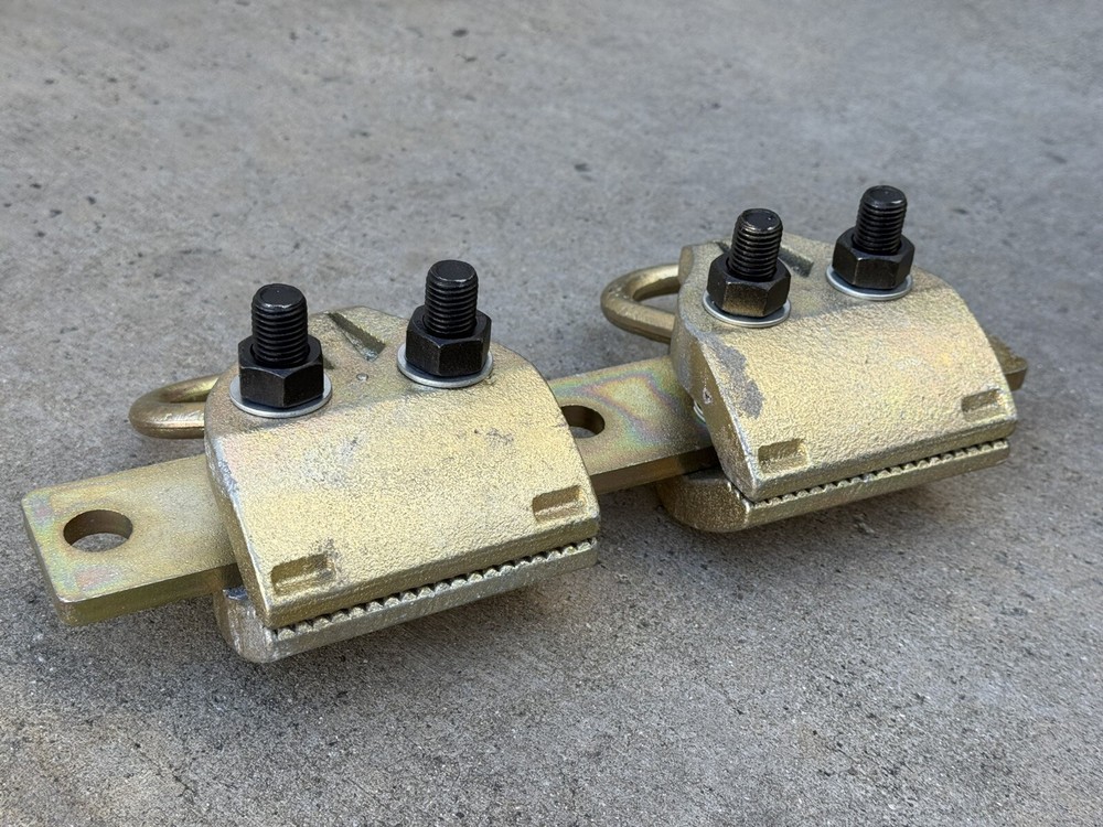Auto Body Frame Machine Double Rack Unibody Clamp Dent Straighten Pulling Clamps