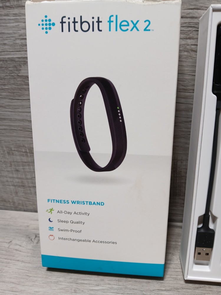 Fitbit Flex 2 Swim-Proof Activity Sleep Tracker Interchangeable Bands S & L