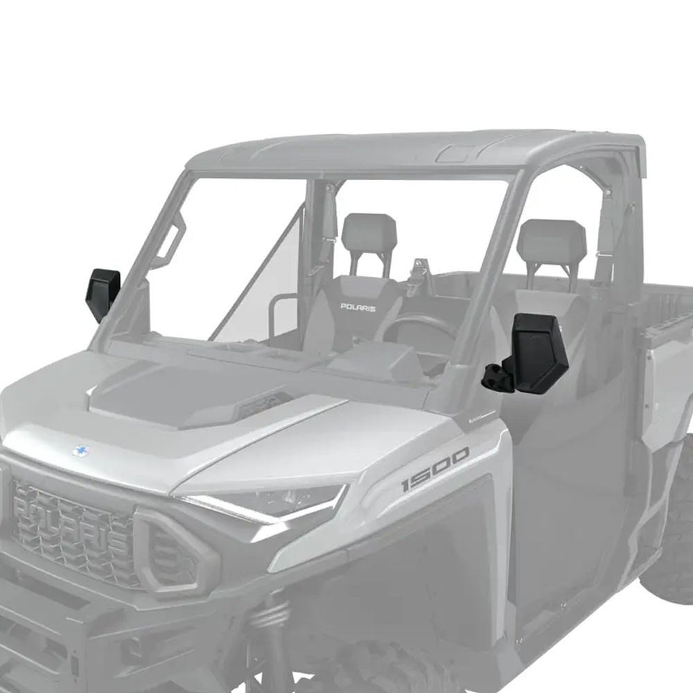 Polaris 2889099 ROPS Mounted Side Mirrors Fully Adjustable Foldable Ranger
