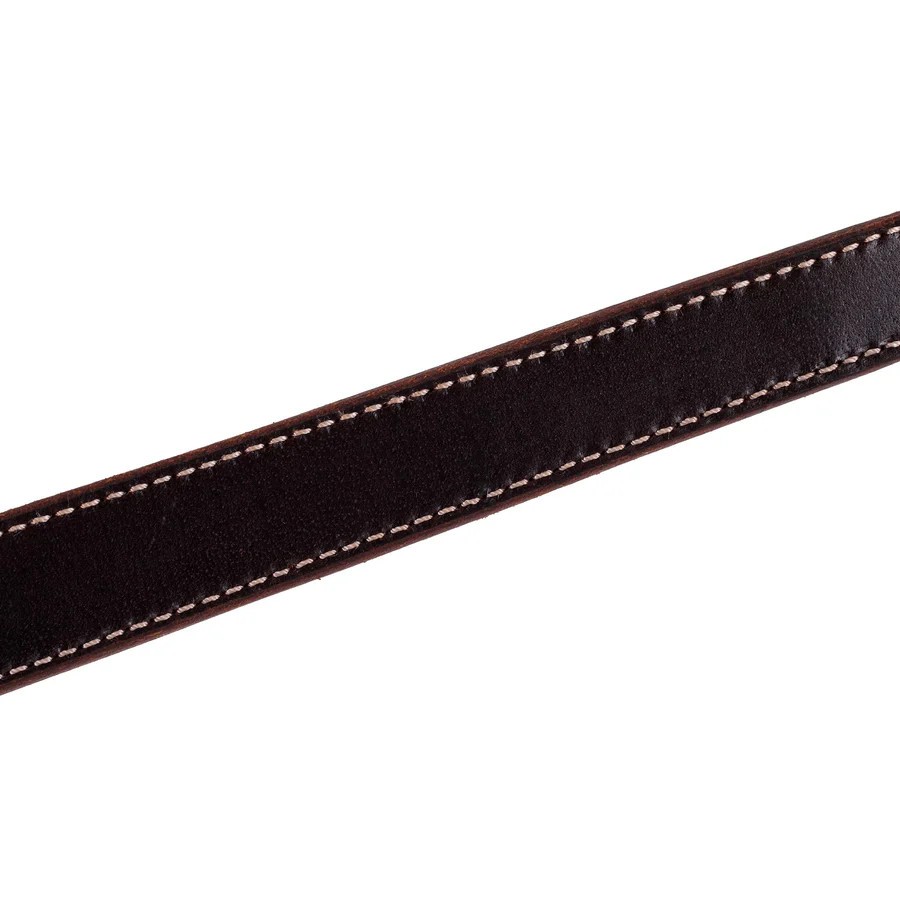 Buffalo Leather Contoured Breast Collar