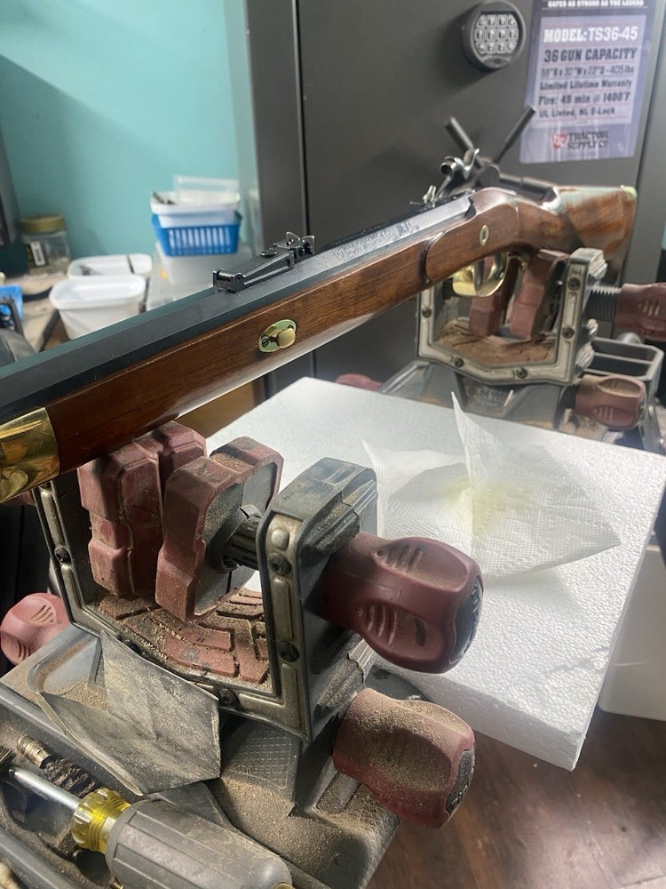 Cabelas New 50 Caliber Stock Assembly Complete Without Barrel.