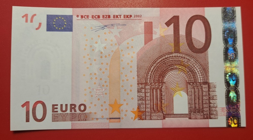10 €, 2002, First Issue, SC, Greece Y