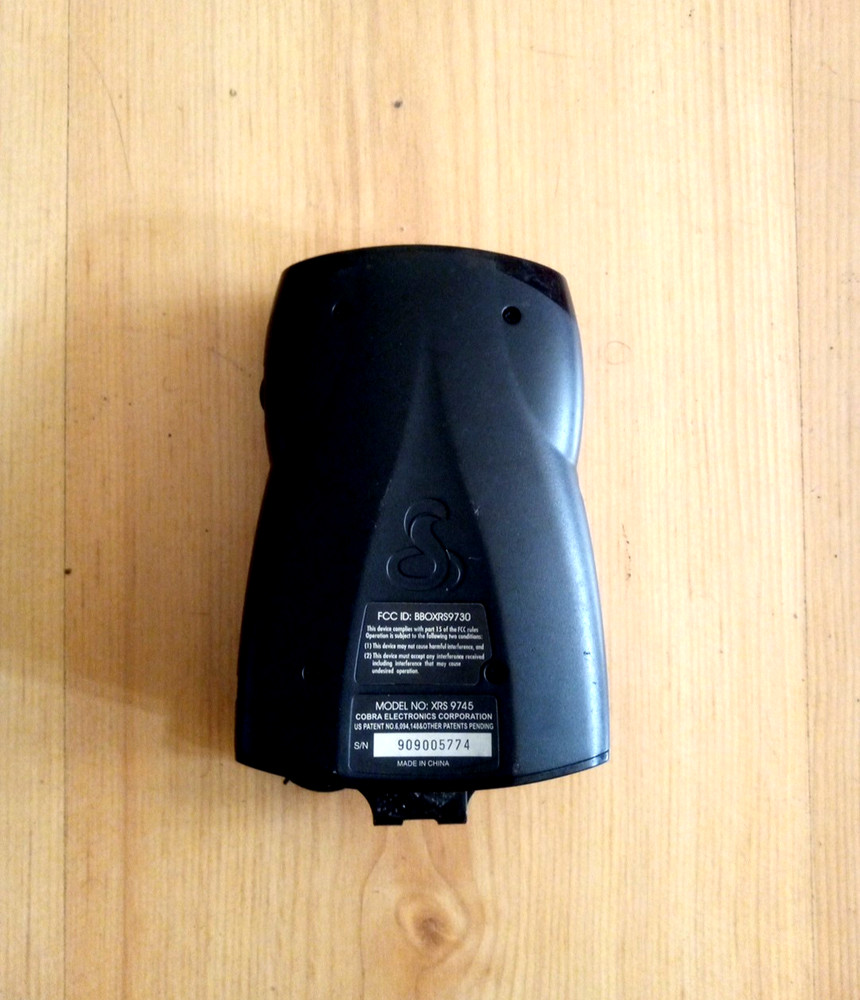 Cobra Radar Laser Detector Model # XRS9745