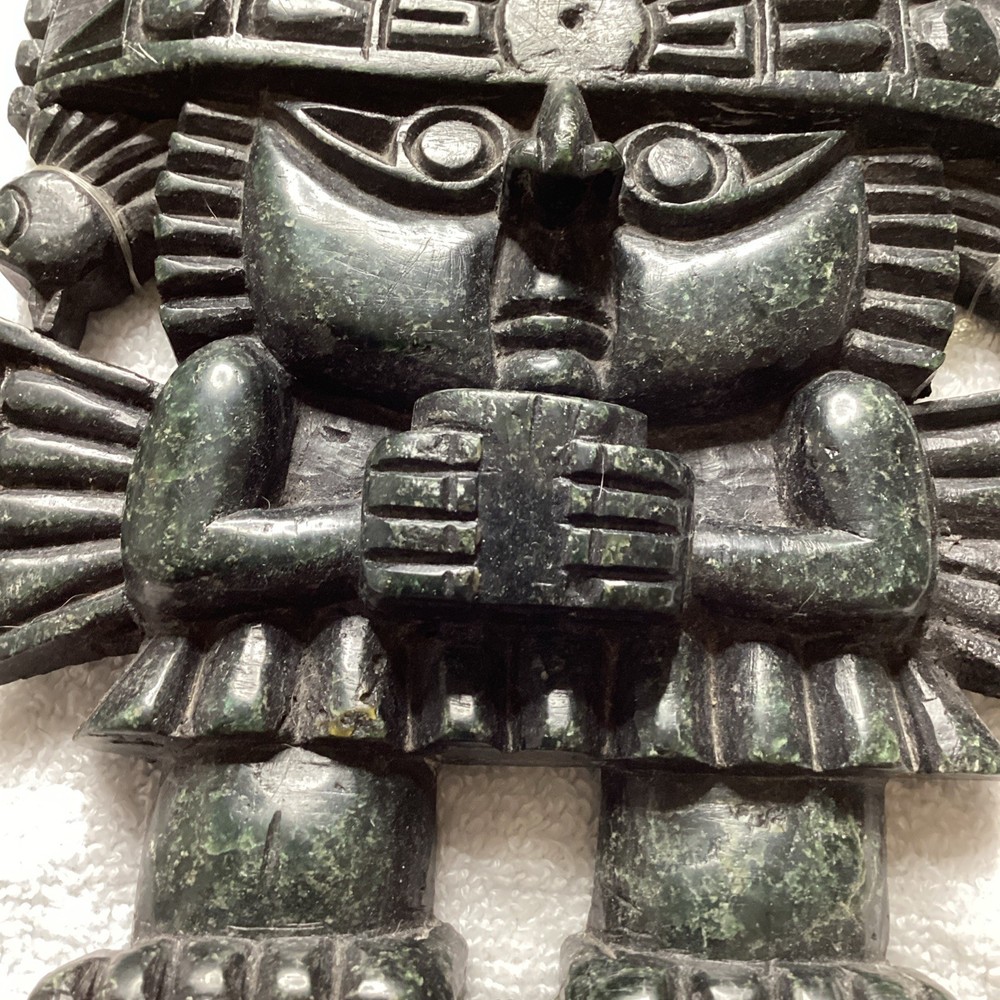Large Hand Carved Stone Peruvian Tumi