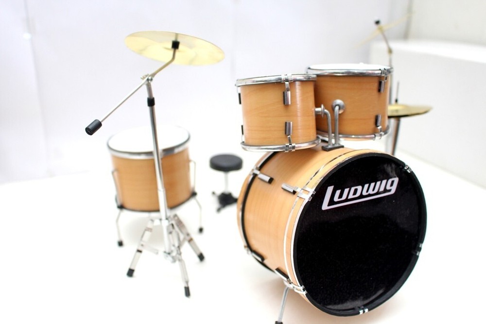 Miniature Drum Set Ludwig miniature Replica Drum Kit