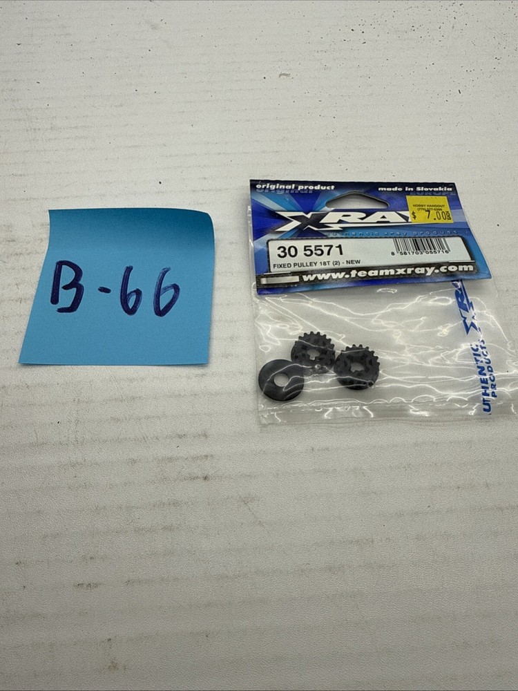 ES- Xray Composite Fixed Pulley 18T (2) - 305571