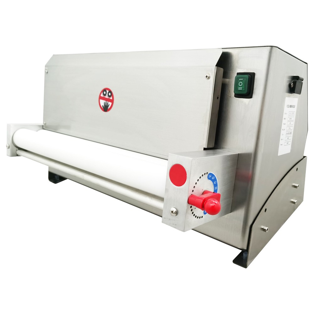 110V 450W Single-roll Auto Pizza Forming Machine Pizza Dough Roller Sheeter