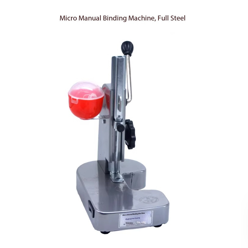 Manual All-Steel Mini Binding Machine Compact Binding Machine and Hole Punch