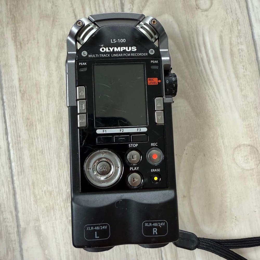 Olympus LS-100 PCM Recorder Multitrack Digital Audio Recorder with XLR Inputs JP