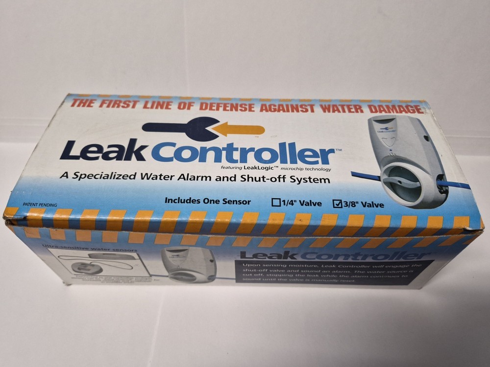 LCS-38 Leak Controller 3/8" Water Shut-Off System w/ Sensor – New in Box