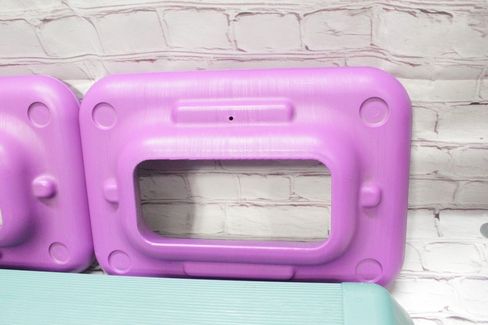 Vintage The Step Original Aerobic Platform 2 Risers