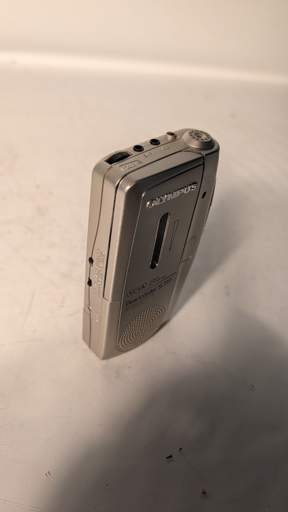 Olympus Pearlcorder S711 Microcassette Voice Recorder . Excellent