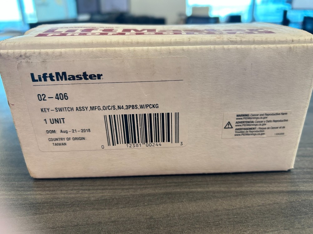 Liftmaster 02406 3-Button Outdoor Surface Mount Station (No Key)