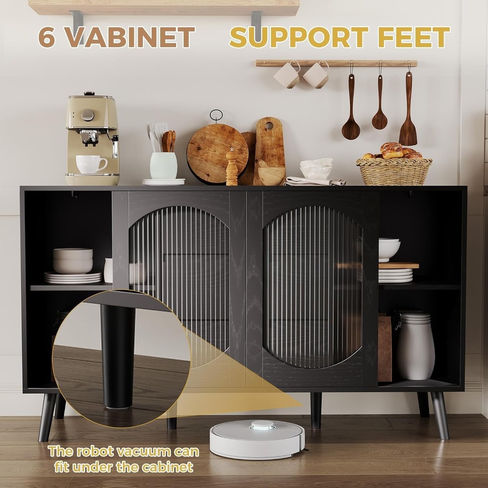 Sideboard Buffet Cabinet with Storage, Buffet Cabinet