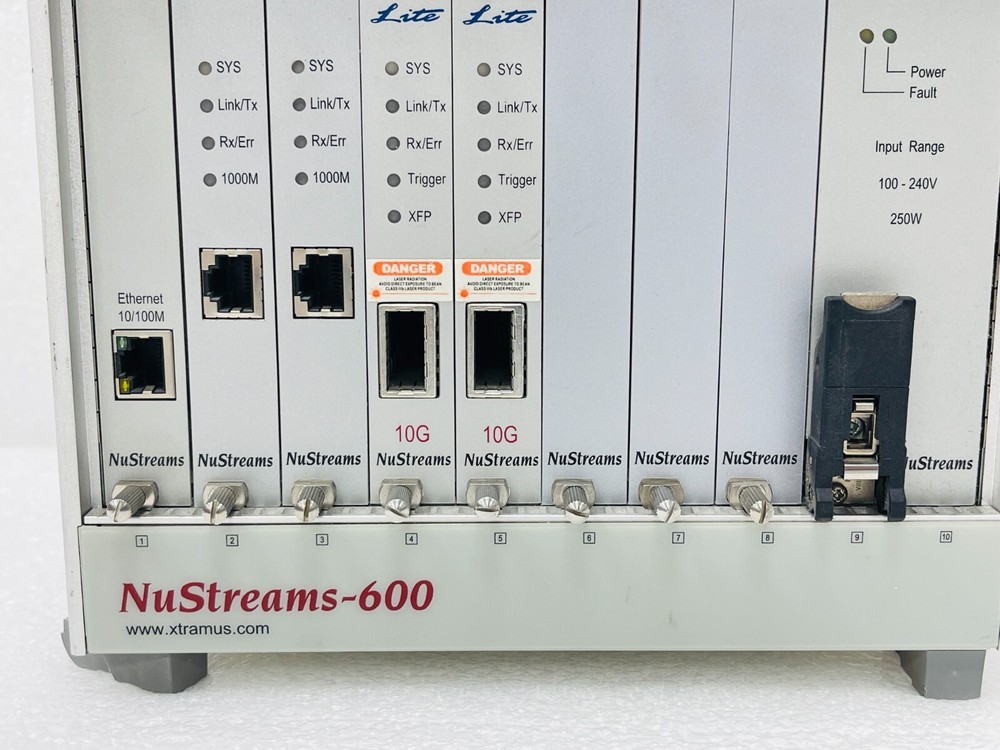 Xtramus NuStreams-600 Test System With Modules & Power Cord / USED - FREE SHIPP