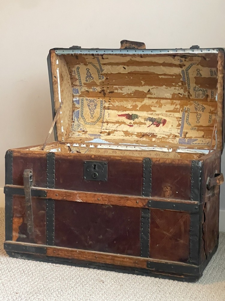 Antique Steamer Trunk