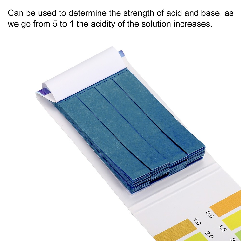 PH Test Strips 0.5-5.4pcs 80 Indicators Sunflower Maps Tester