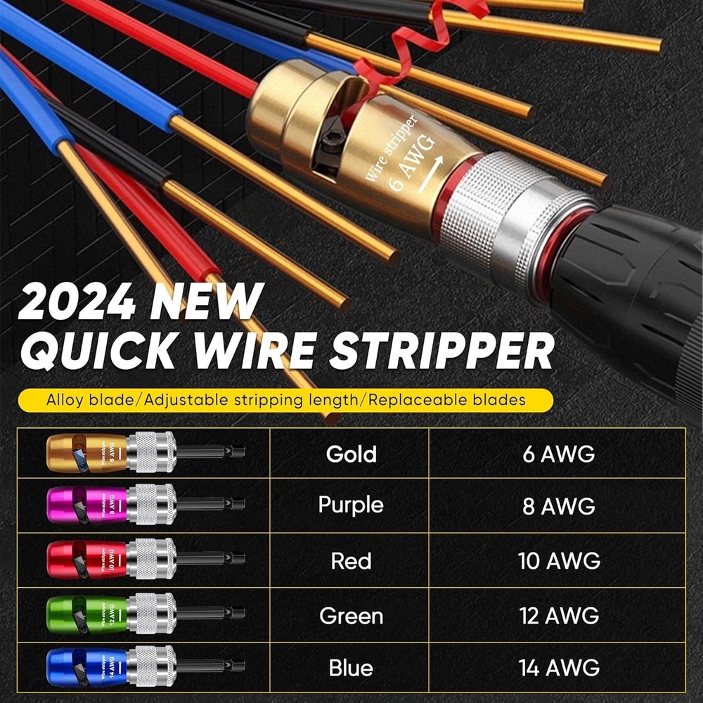 Regulations Wire Stripping for Drill, Wire Stripping Tool & Wire Twisting Con...