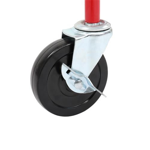 16' Drywall Lifter Panel Hoist Jack Rolling Caster Construction Lockable Tool