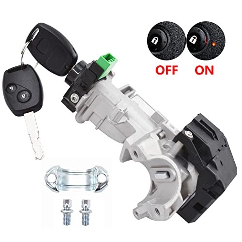 Lock Cylinder Ignition Switch with 2 Key Replacement for Civic 2006-2011 Auto