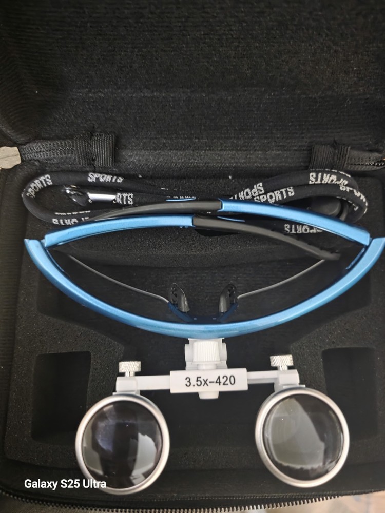 Magnifying Glass, Digital Microscope 3.5X Microscope with LED Headlight for Work