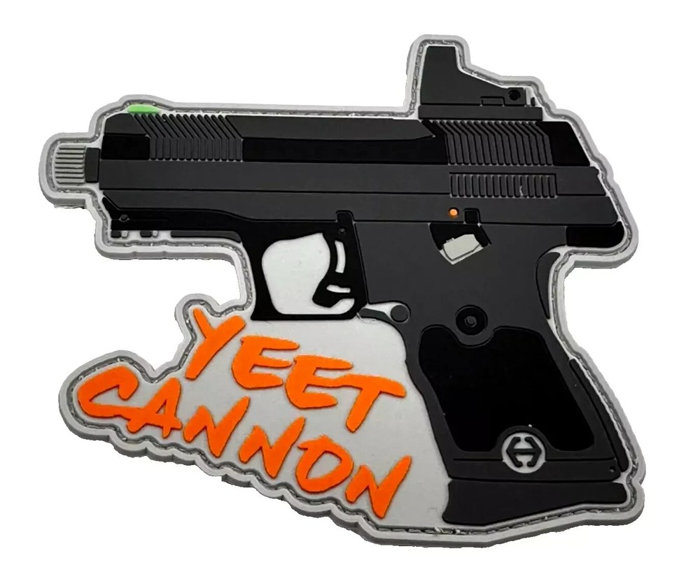 Hi-Point Firearms "Yeet Cannon" PVC Patch, Hook/Loop