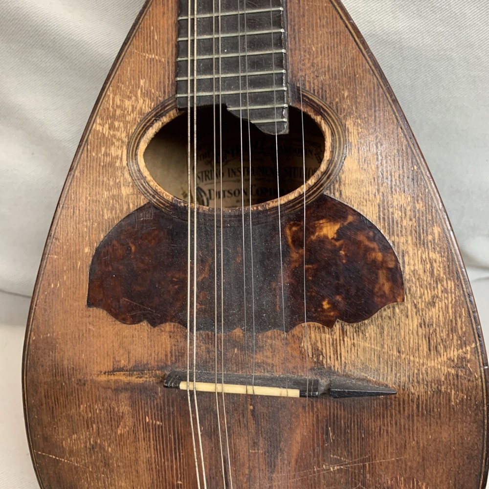 1900S LARSON-MADE DITSON EMPIRE BOWLBACK MANDOLIN