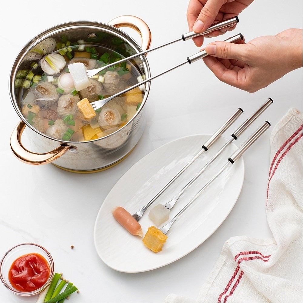 Appetizer Fork Fruit Fork Dessert Table Extended Fork Head Rust Resistant