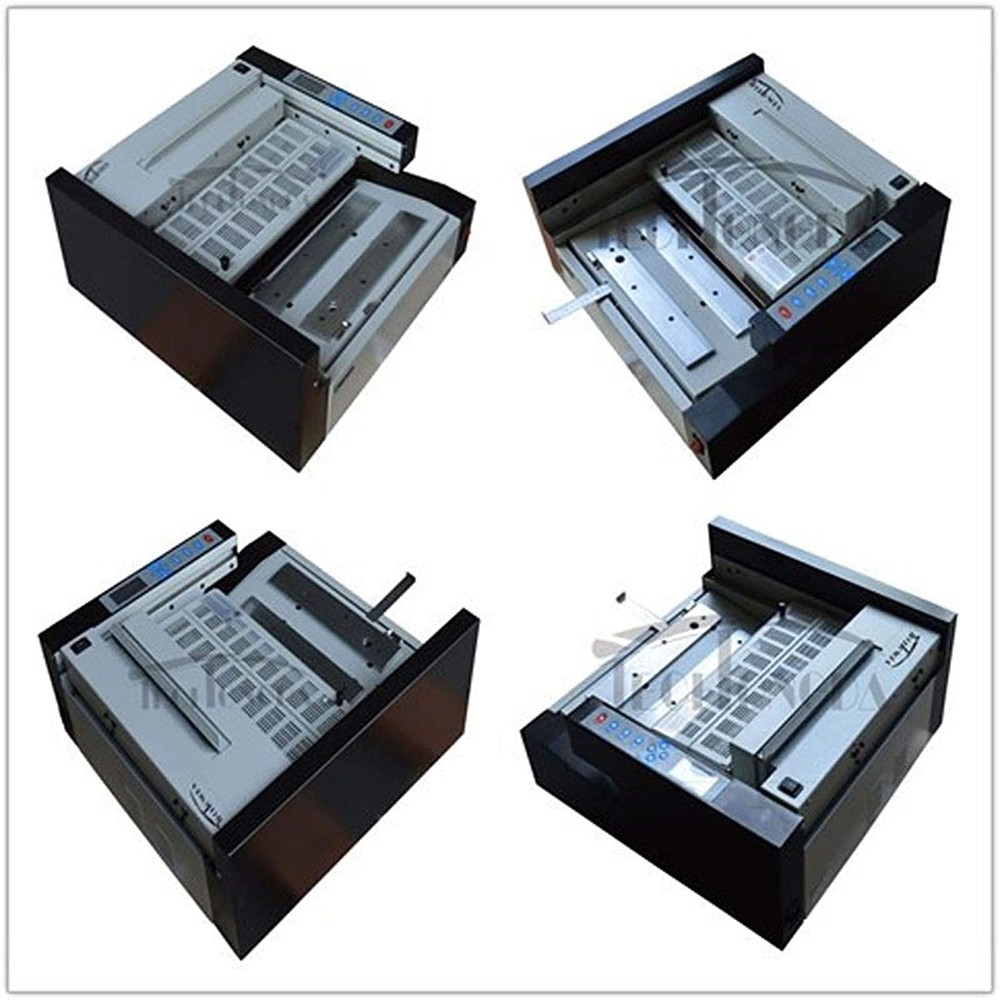 Glue Book Binding Machine 110V Automatic Hot Glue Book Binder With LCD screen