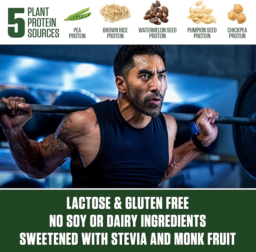 Vegan Plant Protein, Smooth Vanilla, Protein, BCAAs, plete