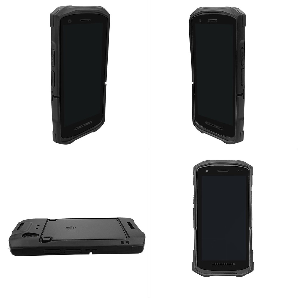 ⭐ Protective Case Rugged Boot for Zebra TC21 TC26 Barcode Scanner (Black) ⭐