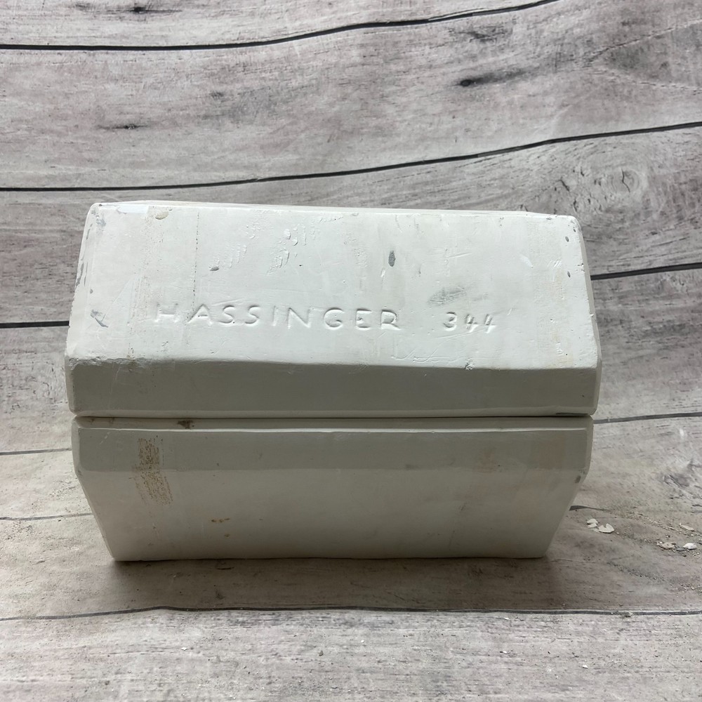 Hassinger Ceramic Casting Mold Vase With Village #344