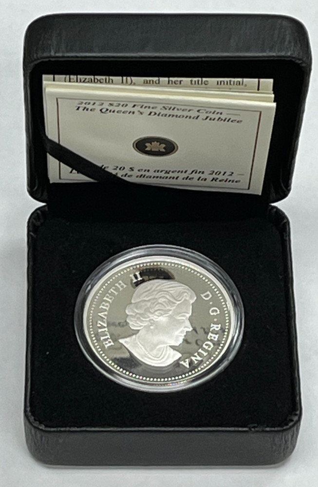2012 $20 Canada Royal Cypher silver coin