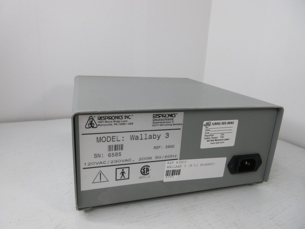 Respironics Wallaby 3 Phototherapy System