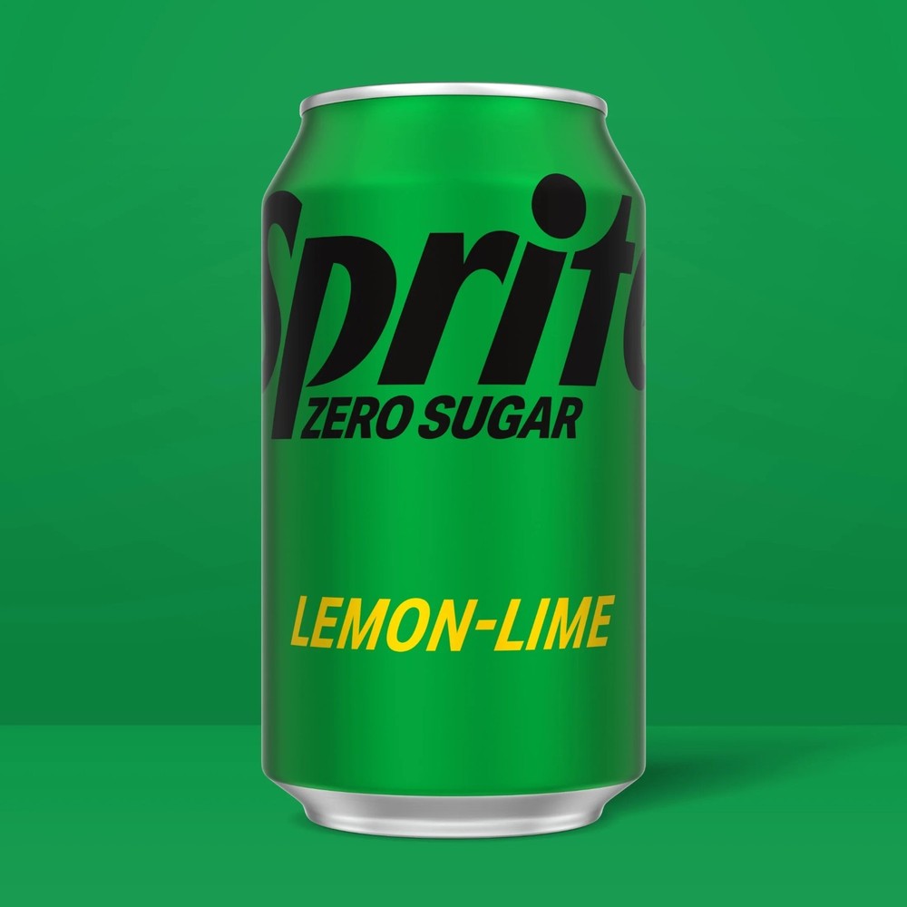Sprite Zero Sugar Lemon Lime Soda Pop, 12 fl oz, 12 Pack Cans.