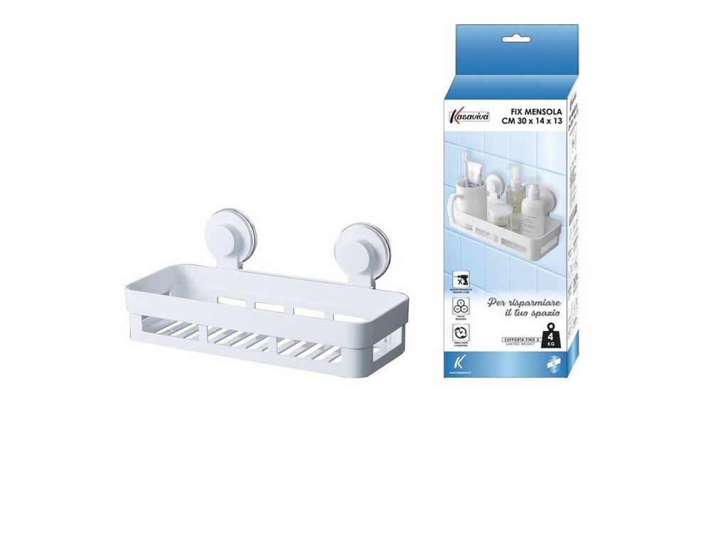 BATHROOM SHELF FIX CM 30X14X13