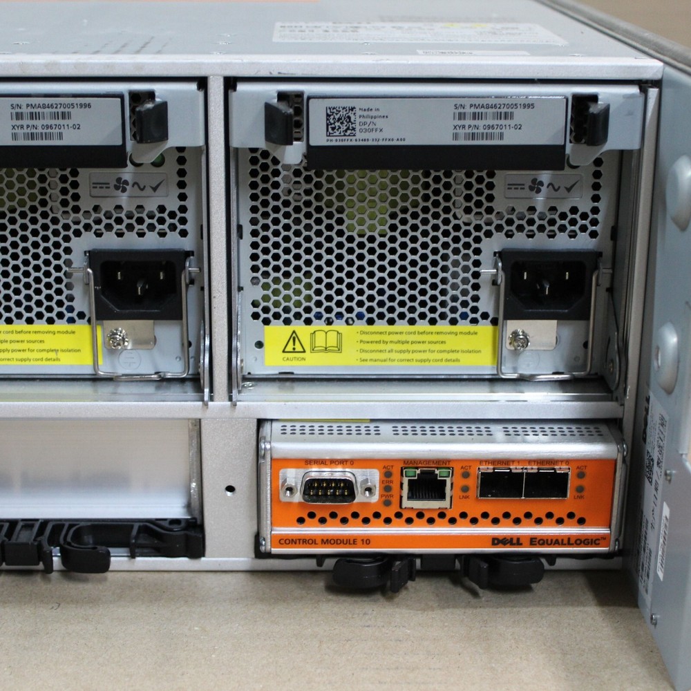 Dell EqualLogic PS6510 43TB iSCSI Storage System
