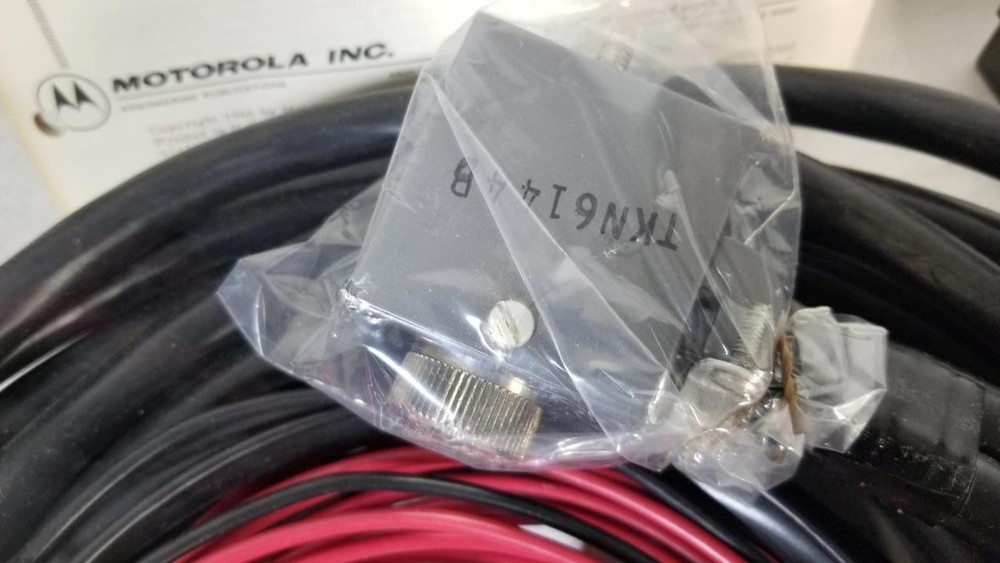 MOTOROLA Improved Mobile Telephone System Vehicle Connection Cables Set