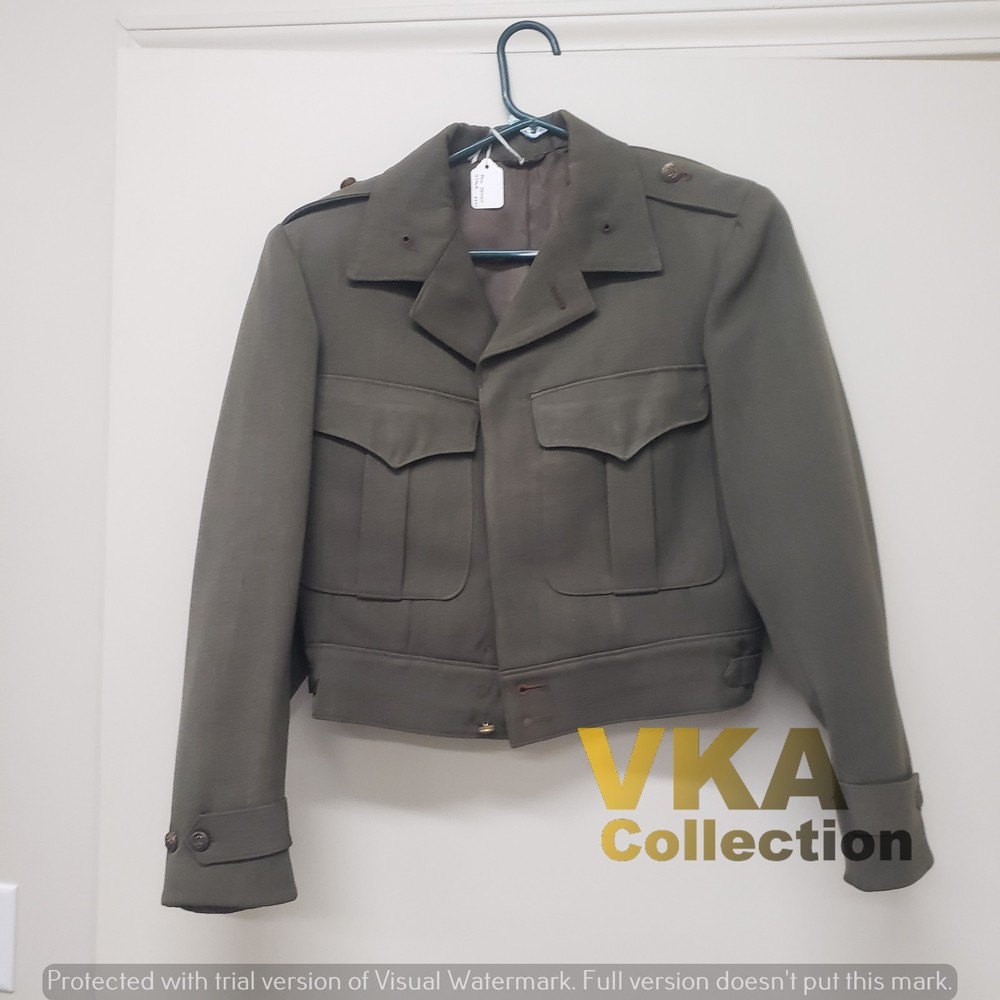 WWII Named USMC Tailored Ike Jacket