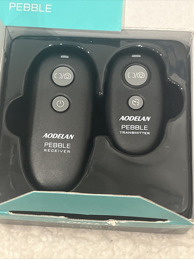 Aodelan Pebble Wireless Shutter Release Receiver+Transmitter 80+ Meters NEW!!!