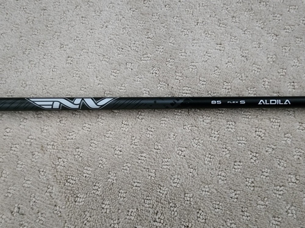NEW Authentic Aldila NV 85 Stiff Graphite Iron Shaft .370 Parallel Tip