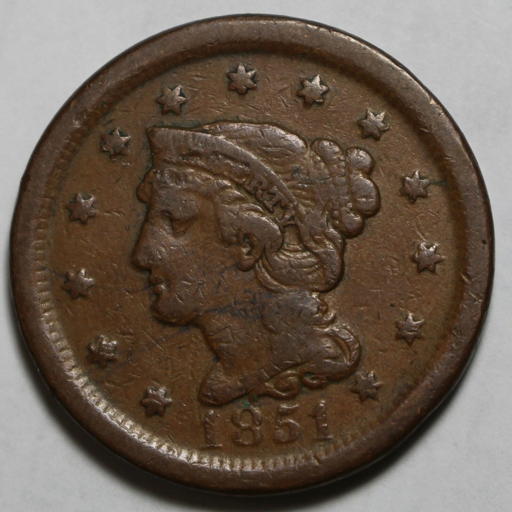 1851 Large Cent WB6111