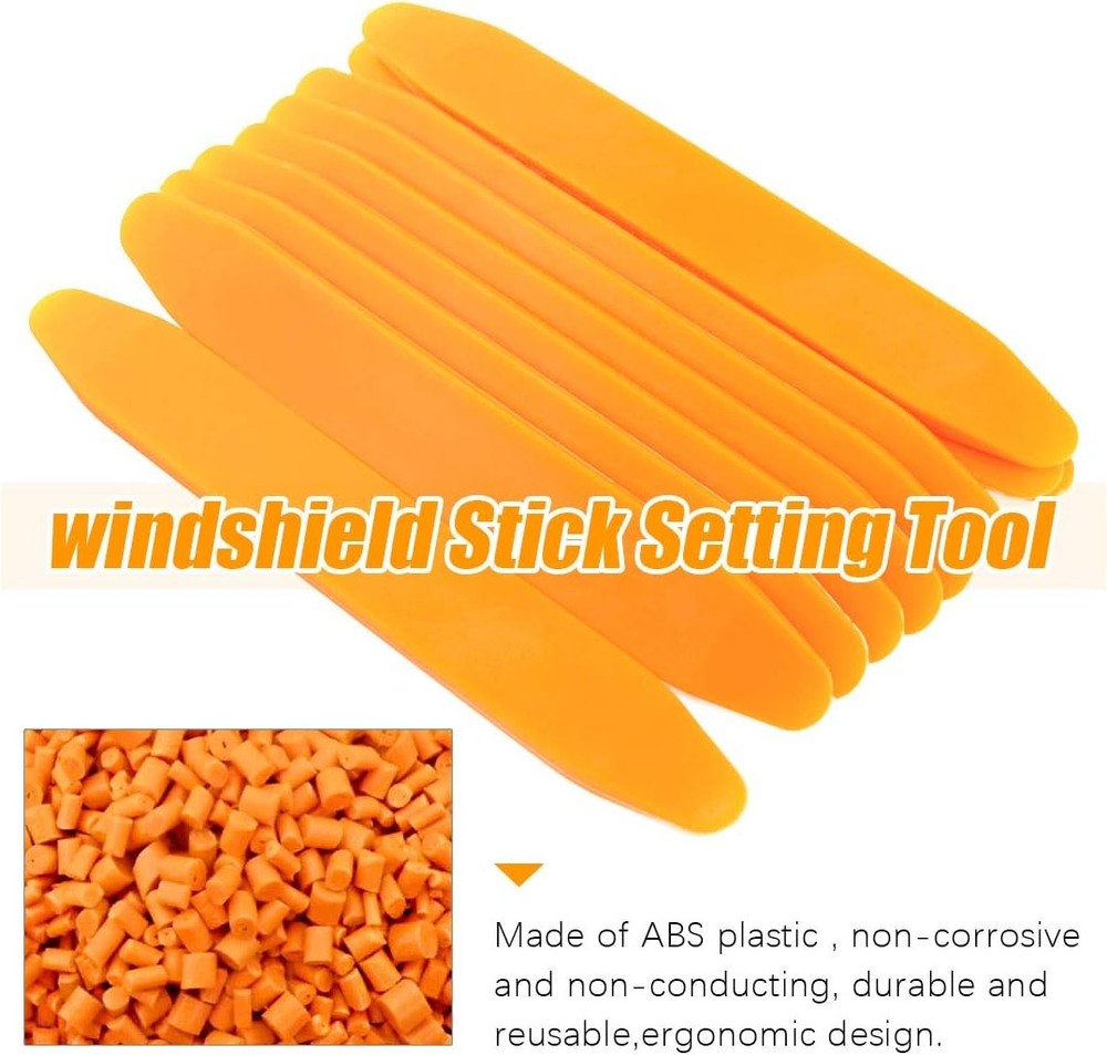 12 Piece Windshield Installation Tools kit, 10 Piece Stick Setting Tool, 1 Piece