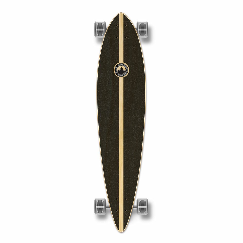 Yocaher Pintail Smite Longboard Complete