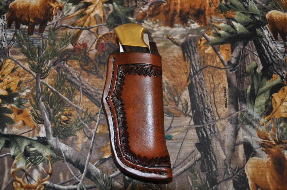 Custom Handmade Sheath for Buck 110, Case 6265 (Sheath Only)