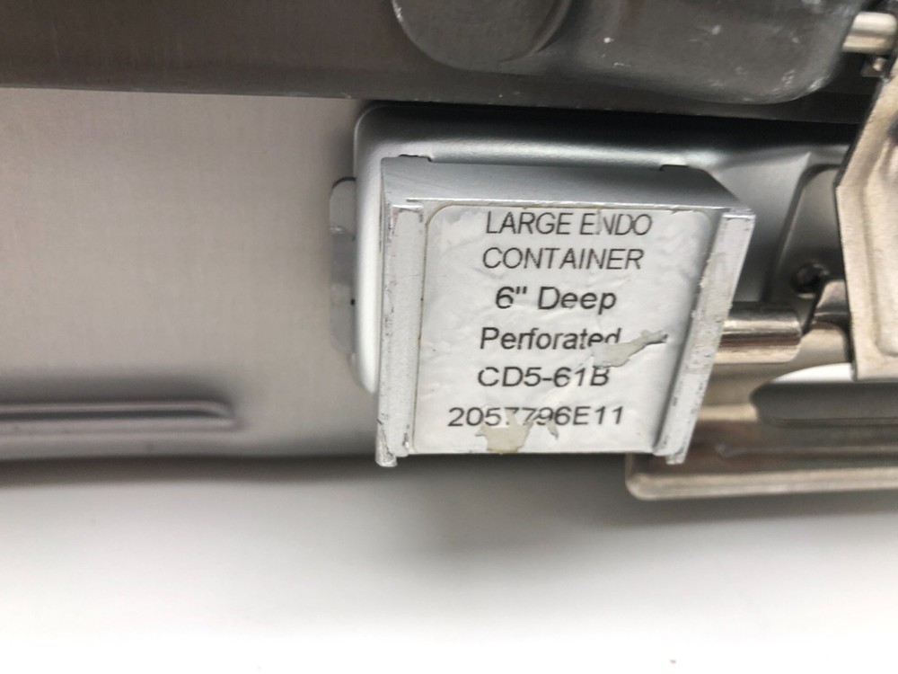 Sterilization Container Case Genesis 6"x11"x28" CD5-61B Large 6" Deep Perf