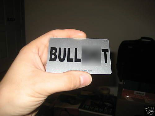 Throw down the BULLSHIT card! game gag gift harley