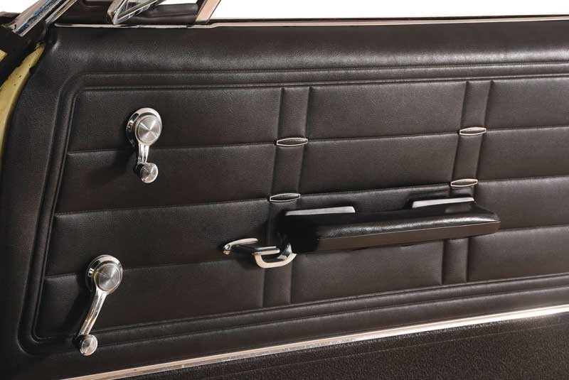 1965-66 Window Crank Handle; with Chrome Knob