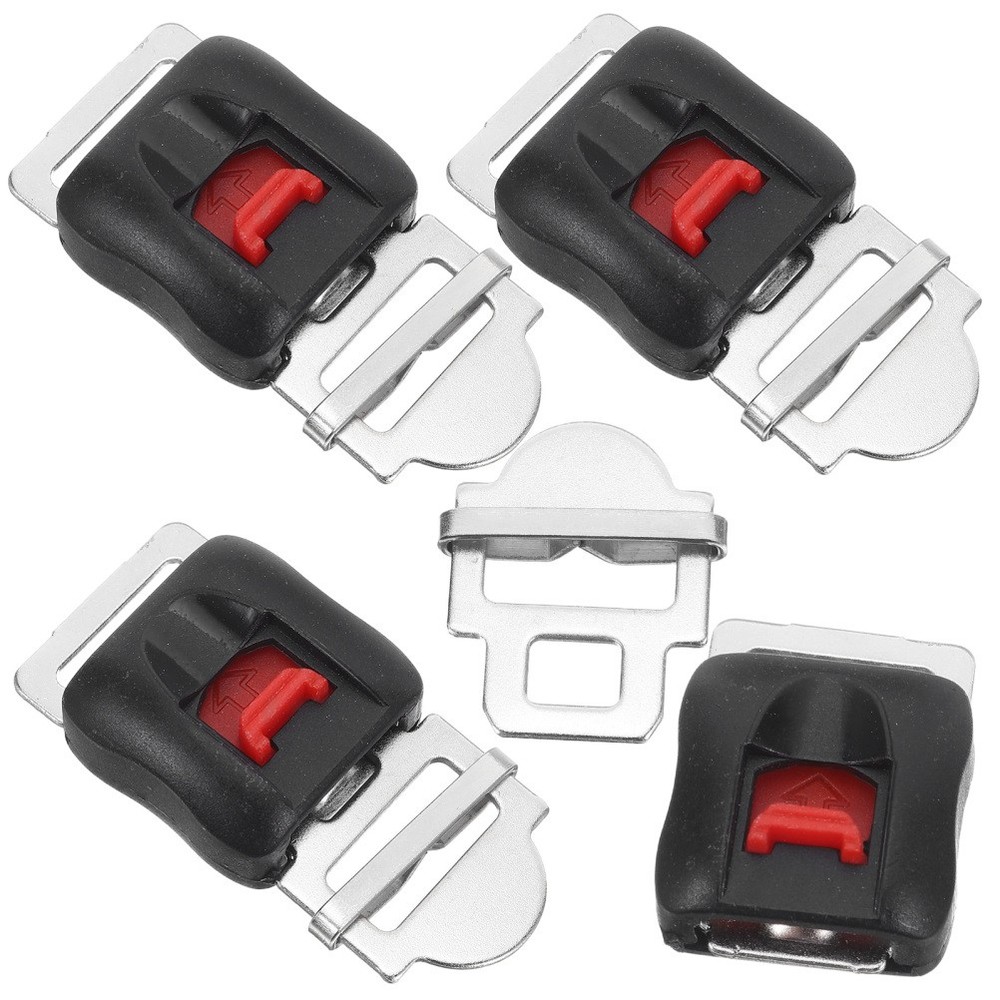 4 Pcs Universal Motorcycle Chin Strap Quick Release Buckle Replacement