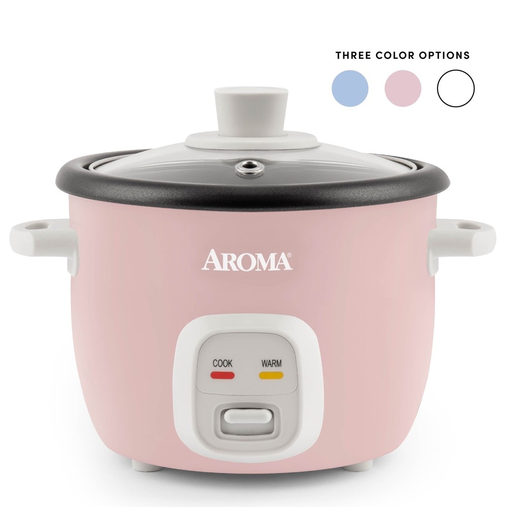 4-Cups Cooked / 1Qt. Rice & Grain Cooker White